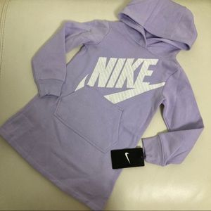 Nike Cute cozy warm hoodie dress 2230